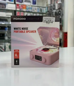 Porodo White Noise Portable Speaker Pink in Muscat / Brand New