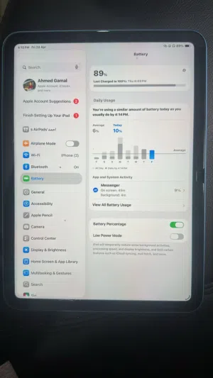 Apple iPad 10 128 GB in Hawally