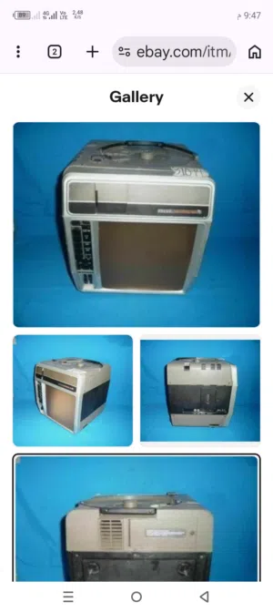 جهاز عرض شرائح الأفلام الصوتية Telex 4494 Caramate 4000، يعمل بجهد 220 فولت وتردد 50/60 هرتز أ