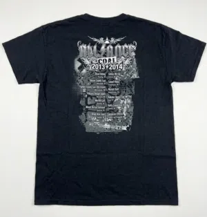 Vintage Y2K Built to last Gildan tour T-shirt