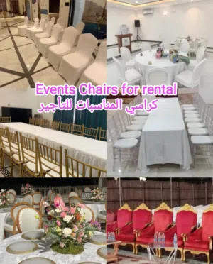 كرسي للإيجار chairs for rent