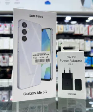 جهاز جديد بالكرتونة Samsung A16 5G رام 8 و 12و 16  جيجا 128و 256  مكفول سنة متوفر توصيل