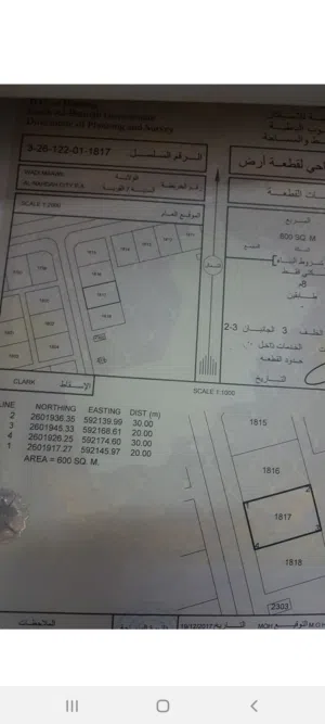 أرض سكنية للبيع