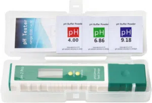 Digital PH Meter PH Tester Pen Litmus Tester 0.01 PH High Accuracy Water Quality Tester