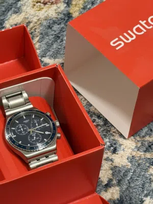 ساعة سواتش swatch بحالة جيدة ونظيفة جداً