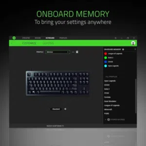 Razer Huntsman Tournament Edition (US Layout) Gaming Keyboard