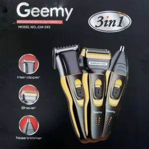 ماكينة حلاقه ثلاثه في واحد  Geemy 3 in 1  ماكنه حلاقة الحلاقه ماكنه الحلاقة الشعر رأس  و اللحيه مع
