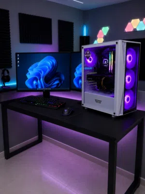 PC GAMING i7+ Table + RGB chair