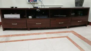 Wooden TV stand