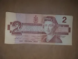 ورقة نقدية كندية نادرة جدا