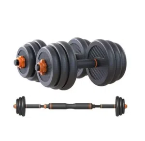 2 In 1 Barbell And Dumbbell Set Removable 20kg