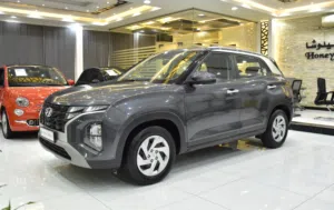 Hyundai Creta ( 2024 Model ) in Grey Color GCC Specs