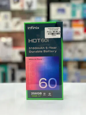 Brand New Infinix Hot 60i in Oman  256GB Rom  1 Year Warranty