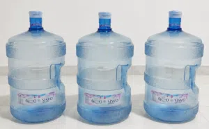 5 Gallon Water Bottles  3 nos