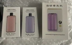 جهاز عطر ناشر الزيوت الأساسية رائحة حلوة ومنعشة. و الأوتوماتيكي الأبيض - 7 أوضاع عمل