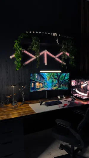 شاشه ns gamer 34 inch الترا وايد (كيرڤ)