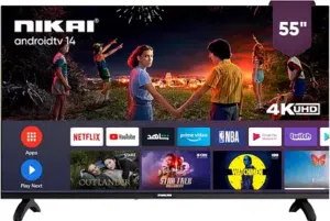 Nikai 55" Smart TV - 4K, UHD5510SLED