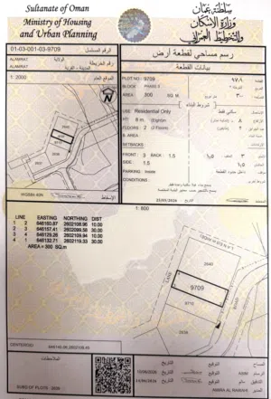 Residential Land for Sale in Muscat Amerat