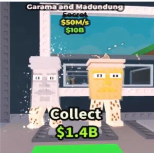بيع اشياء في لعبه روبلوكس من ماب السرقه(steal a brainrot) جارما اند مادون دونج garma and madungd