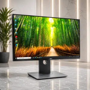شاشة ديل 24 انش فريم ليس بدون جواف DP + HDMI