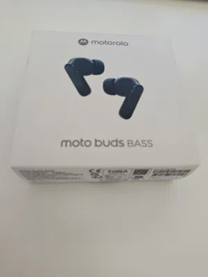 سماعات بلوتوث moto buds bass جديدة مسكرة