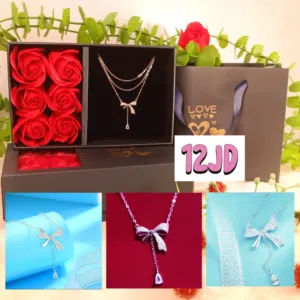 سنسال فضة عيار 925 شامل البكج