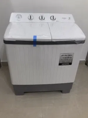 غسالة ايتاشي نصف اوتوماتك ( مزدوجة الحوض ) Itachi semi-automatic washing machine (double tub)
