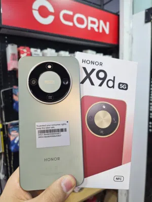 هونر X9d 256 رام 12 مستعمل 3 أشهر بحاله الجديد بجميع الملحقات لون أخضر