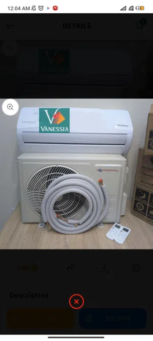 مكيف هواء Continental Inverter    12000btu
