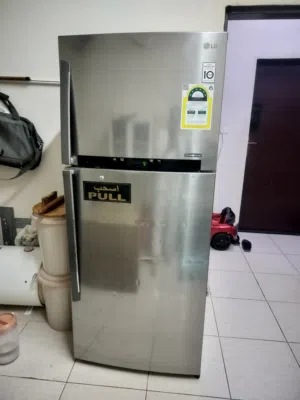 ثلاجة LG استيل 15قدم