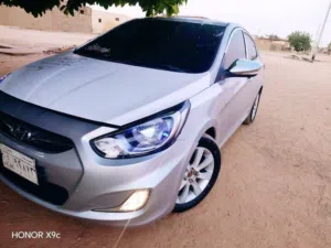 للبيـــــع في شندي اكسنت مضلع _ موديل مستعمله للبيع 2014 بوهية شركة _عدا الصدامات مقاسين زيت