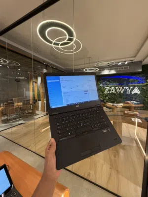 Laptop dell workstation/ core i5 / 8gb ram / 256gb ssd / مع الضمان / مناسب للجميع الفئات