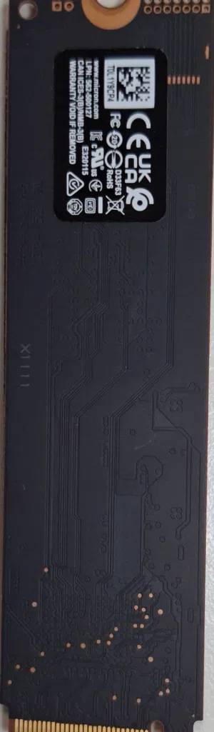 هارد NVME SSD داخلي 512 G من شركة Micron