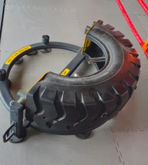 Tyre flip machine
