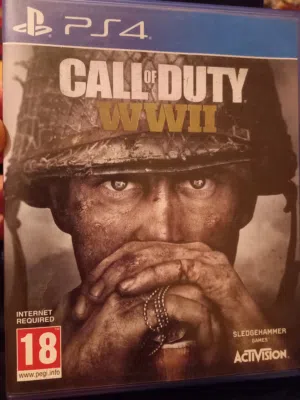 السلام عليكم كل عام وانتم بخير. دسكتين للبيع استعمال نظيف gta 5 نسخة ps4 وقولف ديوتي wwii
