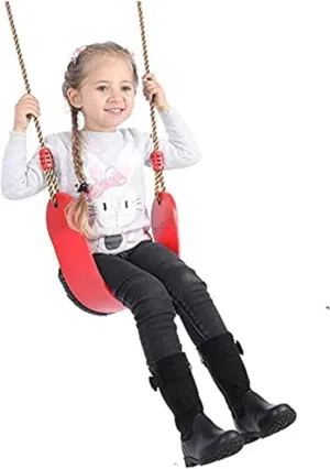 مرجيحة جلدة مرجيحه سيلكون ربر متينه حبال تعليق تتحمل اوزان ثقيله مراجيح اطفال حديقه و منزل او حضانه