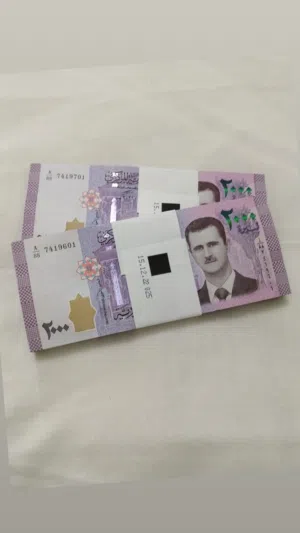 2000 ليرة سورية انسر ومتسلسل