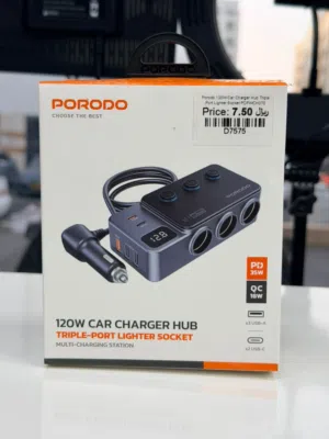 Brand New Porodo car charger in Oman 120W Charging Speed