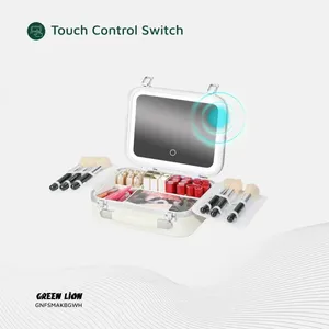 حقيبة تخزين المكياج المتنقلة من جرين ليون  Green Lion Fest Makeup Bag