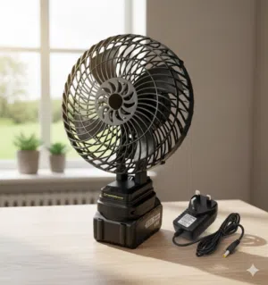 Chargeable fan big 8 inches