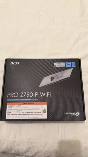 Motherboard pro z790-p intel msi