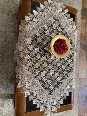طاولات وسط خشب مع 3 جانبيات