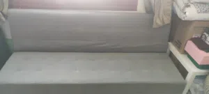 sofa bed 2 in 1, Gray , Simple use , 3 months use, Only for 300!!