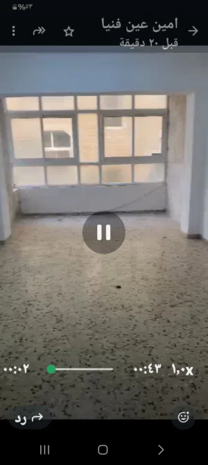 شقه للبيع في بتونيا مساحه 115متر طابق اول فوق الشارع 70الف دولار