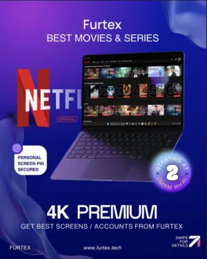 Netflix 4K Premium Screen/Accounts in Cheap Prices Original 100% Gurranty