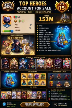 Accounts - Others Accounts and Characters for Sale in Dubai
