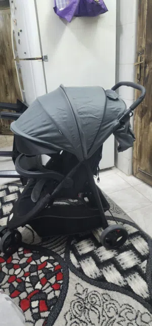 عرباية أطفال بحال الجديد تحمل اوزان وبتصير كرسي وسرير للبيبي