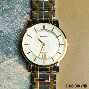 ساعه اوريانت بحال الجديد زجاج سفير مع تاريخ