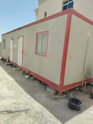 كرفان غرفتين كبار سندويش بنل نظيف جدا للبيع