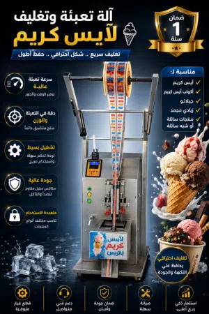مكينه لصنع الايسكريم موديل 2025